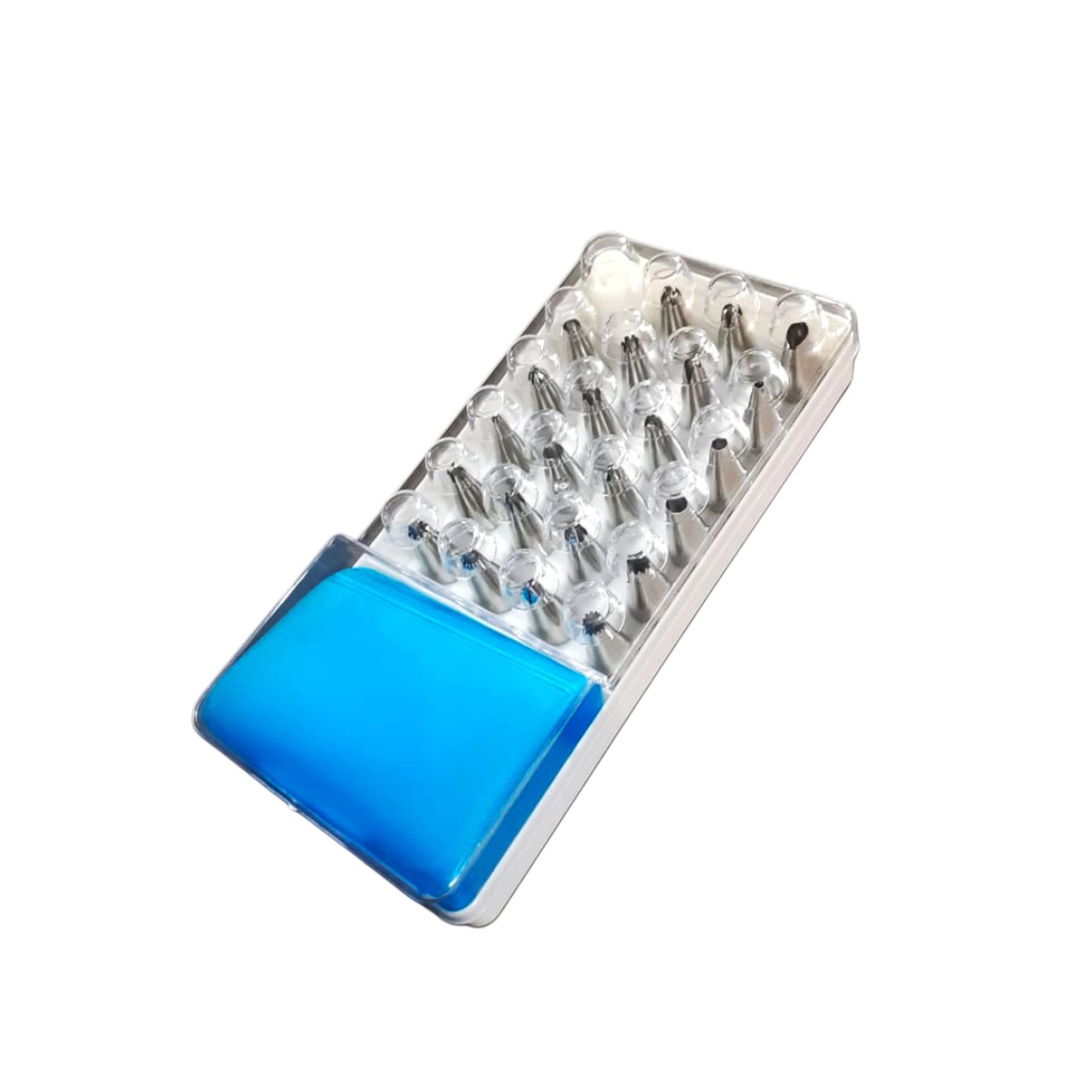 NOZZLE SET LG CLEAR 25PCS 