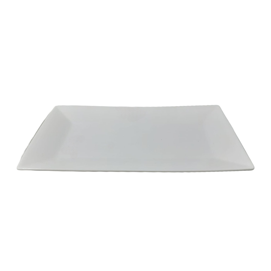 685-14 WHITE CERAMIC DISH