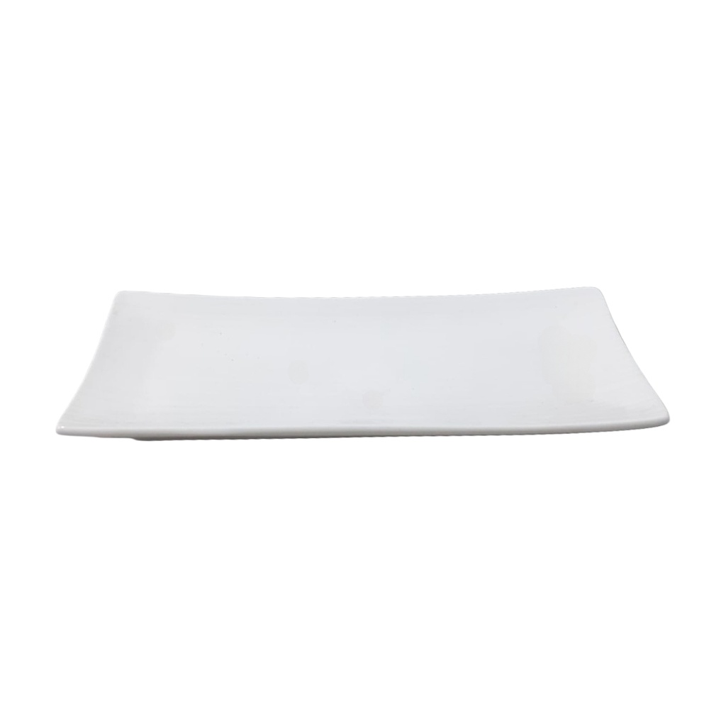 685-11 WHITE CERAMIC DISH