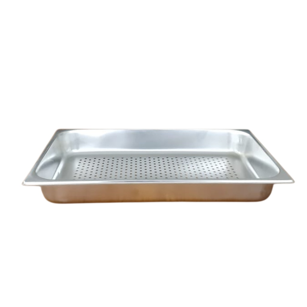 1604500359 16475-1DK PERFORATED GN PAN (LENGTH: 52CM, WIDTH: 32CM, HEIGHT: 6.5CM) 1*1*2"