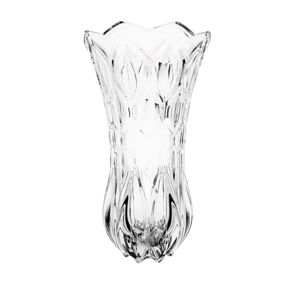 8296-69 BM06310DJ GLASS VASE  (HEIGHT: 23CM, DIAMETER: 12.5CM)
