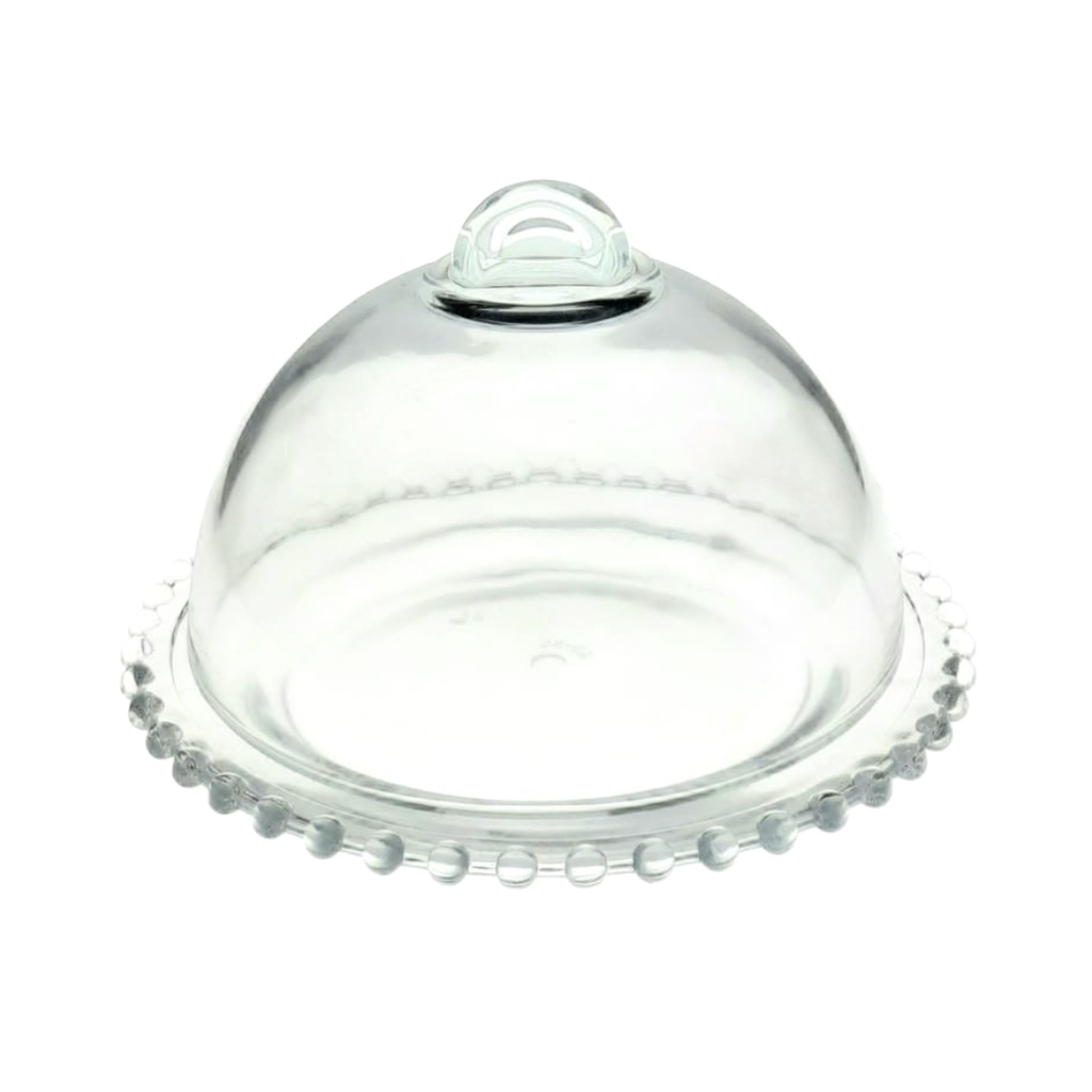 8296-53 JX-DGP19 CAKE DOME SM (HEIGHT: 12.5CM, DIAMETER: 19CM)