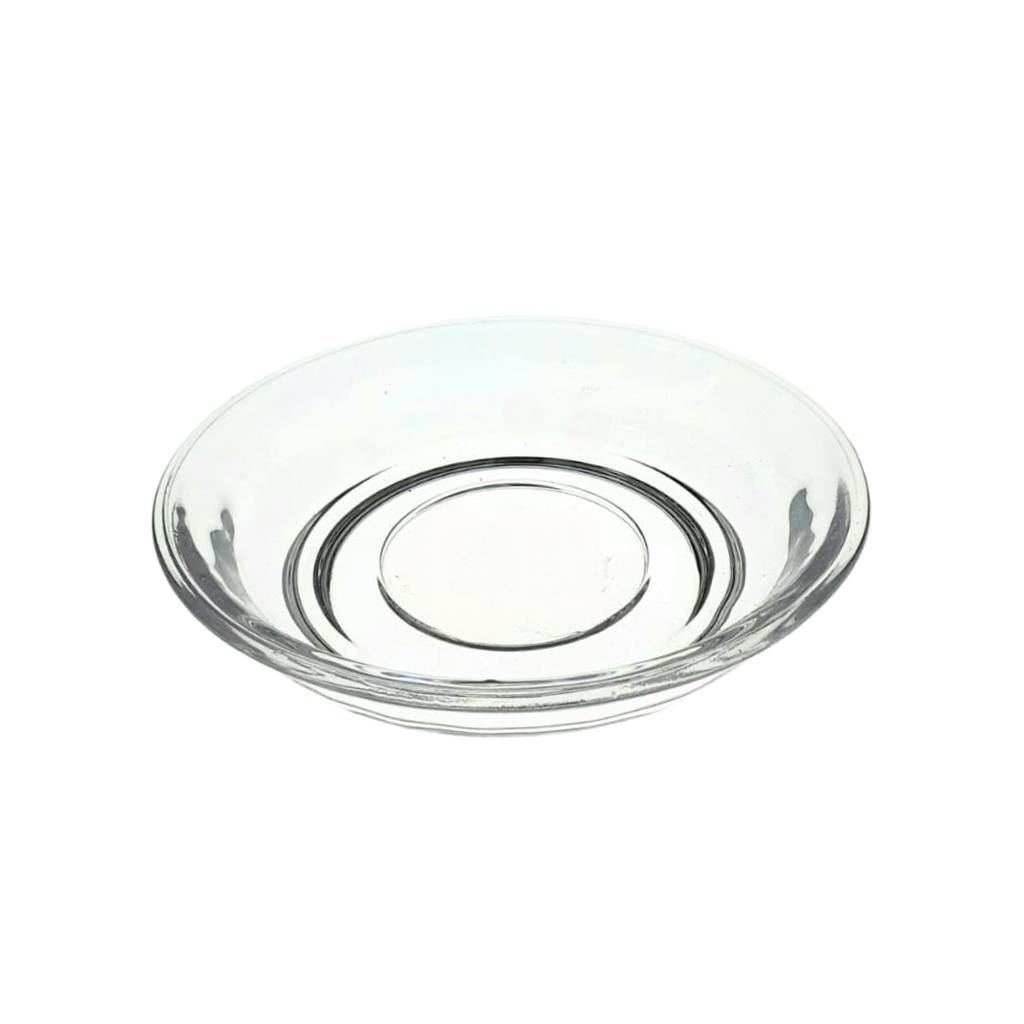YJP-7012-1 SP GLASS SAUCER (DIAMETER: 12CM)