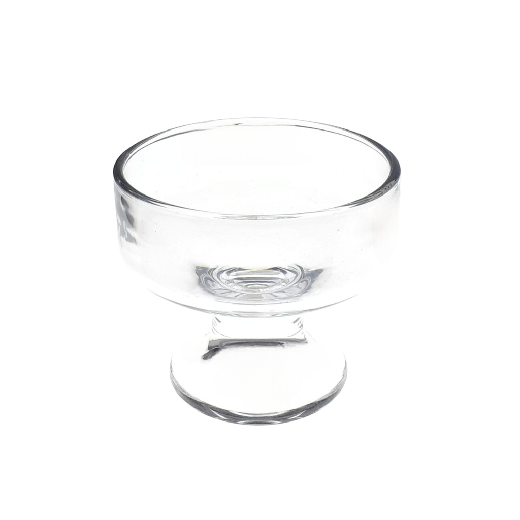 YJZJ-6801-6 SP GLASS ICE CUP 6PCS (HEIGHT: 9.8CM, DIAMETER: 8.8CM)