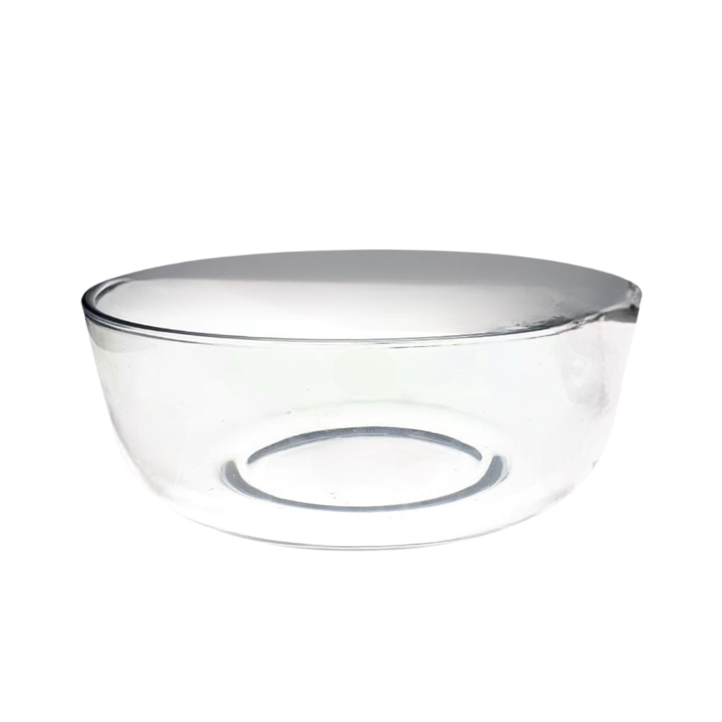 YJW-2019 SP GLASS BOWL (HEIGHT: 9CM, DIAMETER: 22CM)