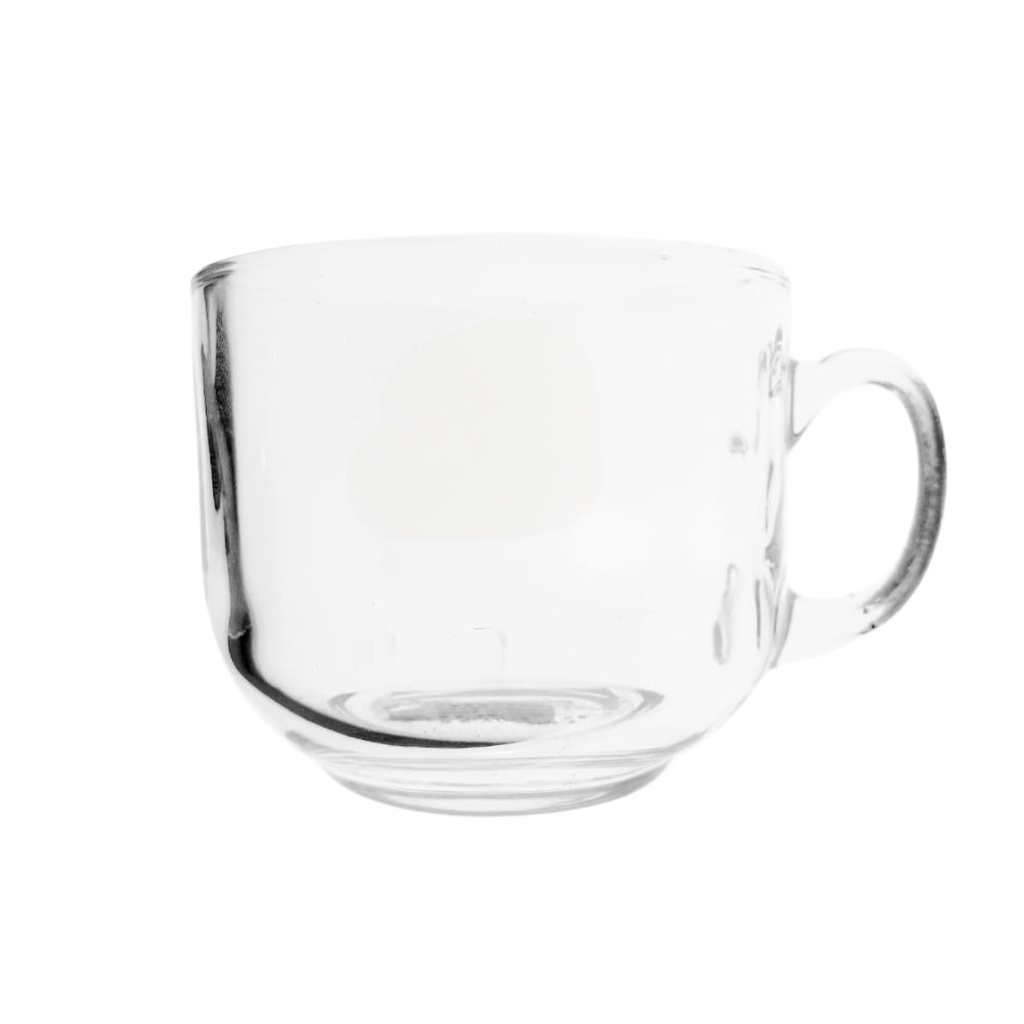 YJZB-2401-4 SP GLASS MUG (HEIGHT: 7CM, DIAMETER: 6.3CM)