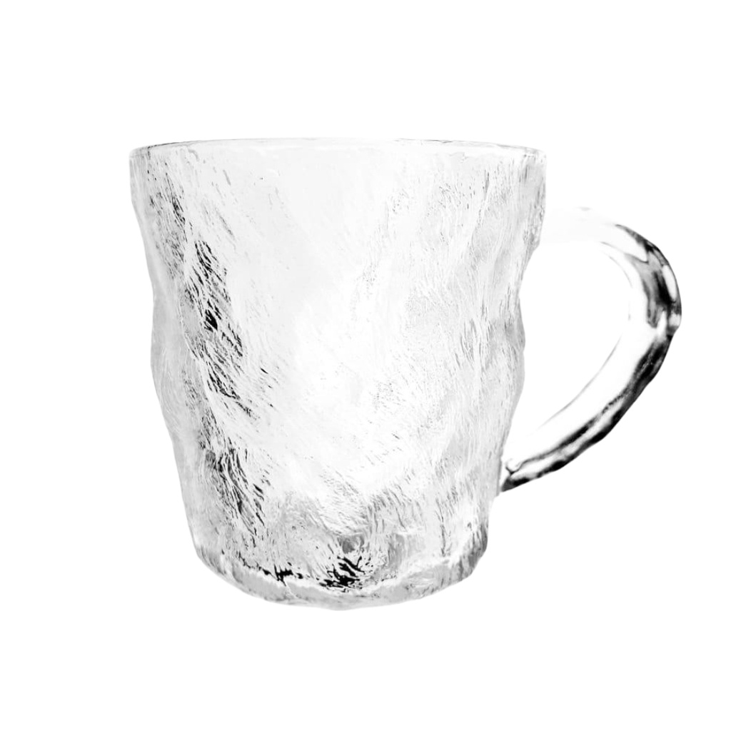 YJZB 5706-2SP GLASS MUG (HEIGHT: 9.2CM, DIAMETER: 8.8CM)