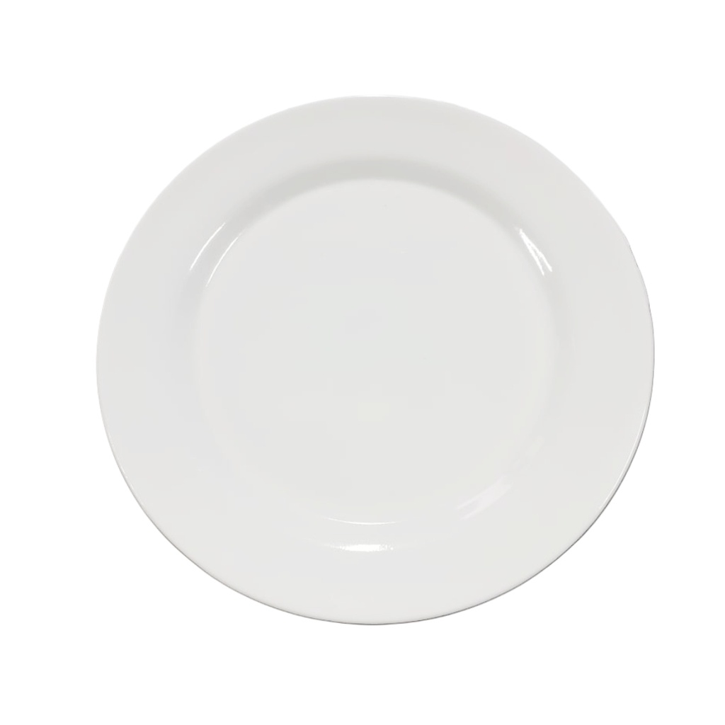 1302200015 FLAT PLATE HEAVY 10” MM BLACK/WHITE