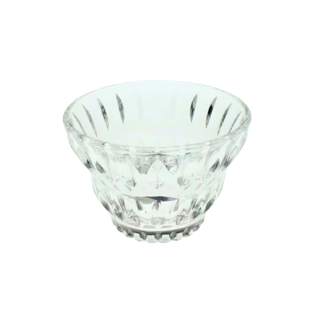 W7107-4 GLASS BOWL SET 6PCS (HEIGHT: 6.4CM, DIAMETER: 9.7CM)