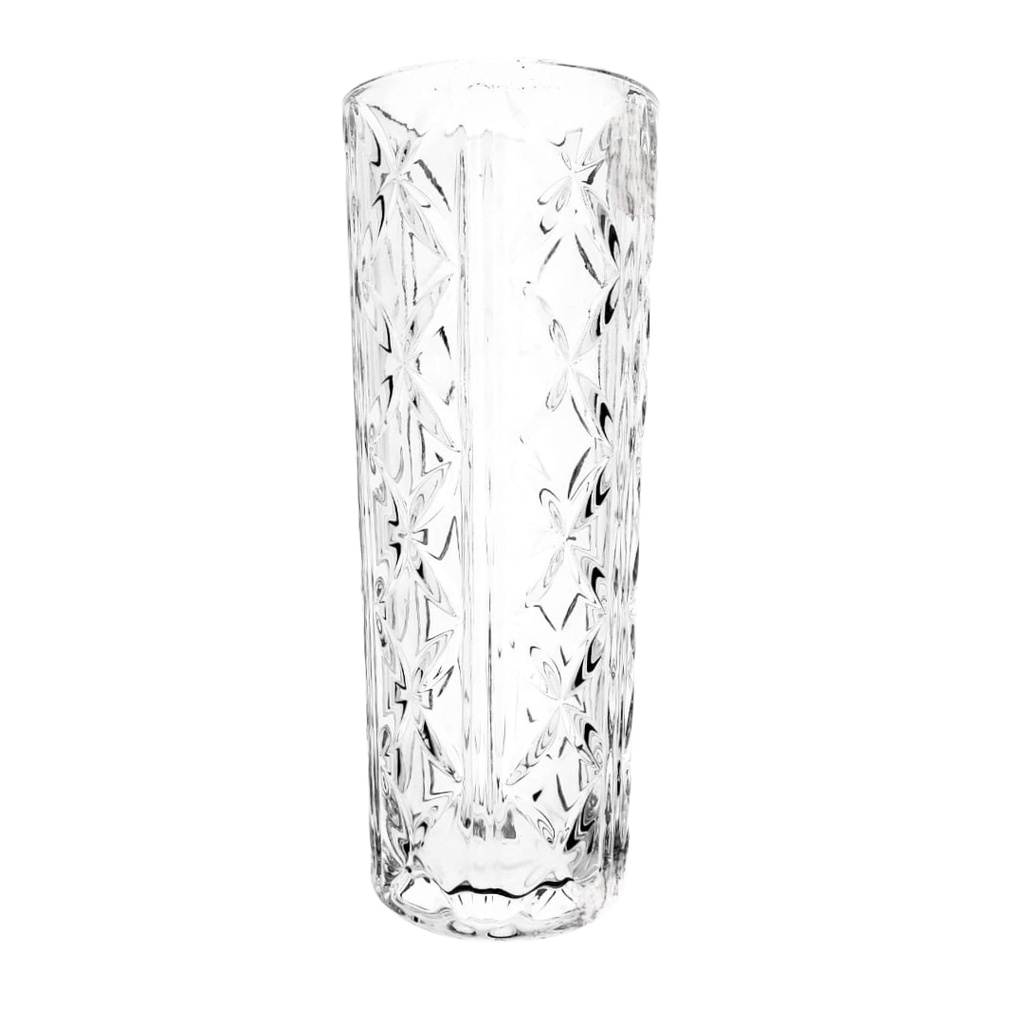 DSHP130-250A/L1 GLASS VASE (HEIGHT: 25CM, DIAMETER: 9.5CM)