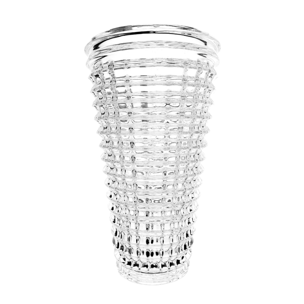 DSHP121-3 GLASS VASE (HEIGHT: 26.5CM, DIAMETER: 14CM)
