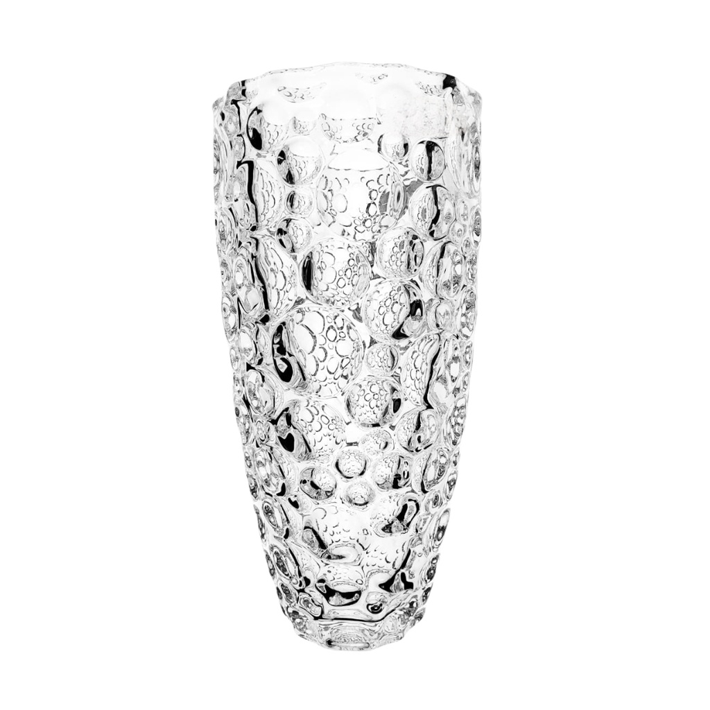DSHP2032-2 GLASS VASE (HEIGHT: 30CM, DIAMETER: 13.5CM)