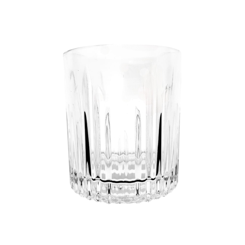 DSKB265B WHISKY GLASS 6PCS 220ML (HEIGHT: 9.3CM, DIAMETER: 7.8CM) 