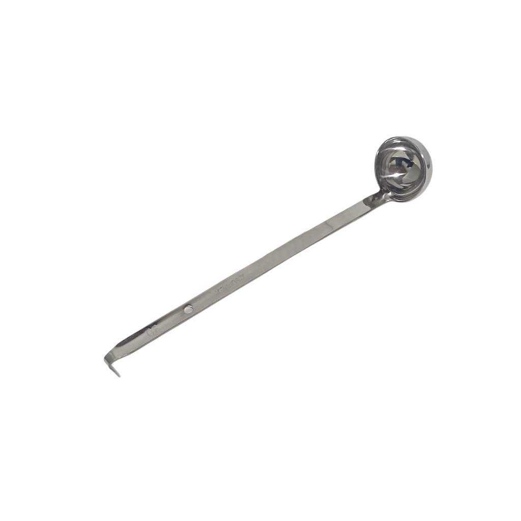 M46203LA-UK S/S SOUP LADLE 30CC (DIAMETER: 4.9CM, HANDLE LENGTH: 28CM)