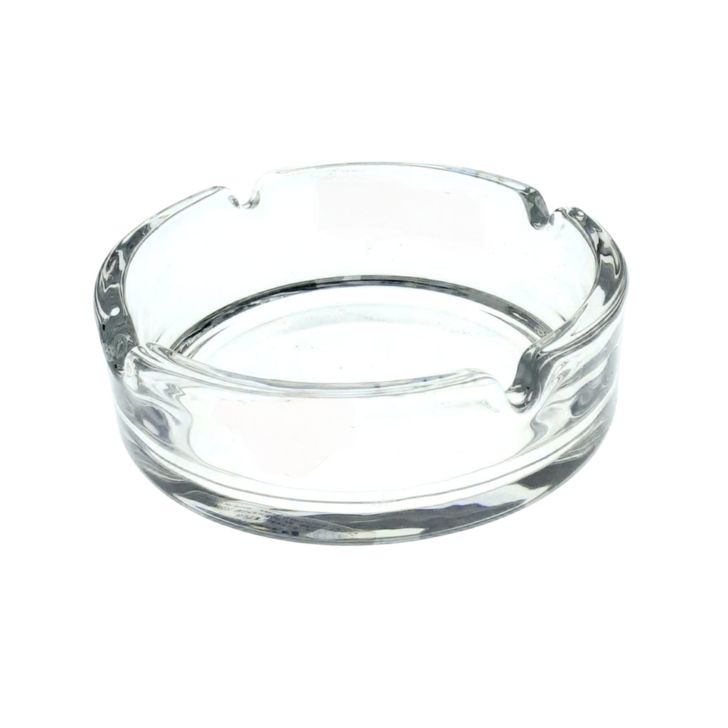 TYG2301 GLASS ASHTRAY (HEIGHT: 3.5CM, DIAMETER: 10CM)