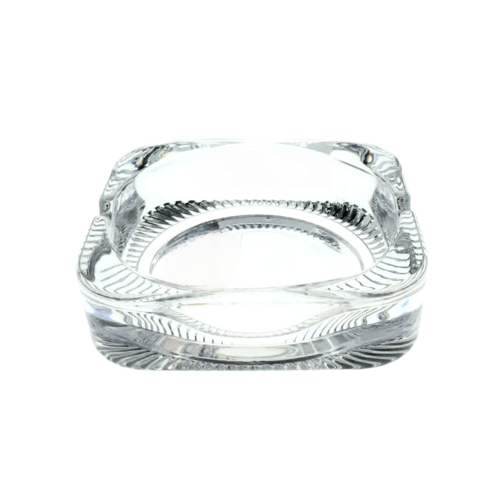 TYG2402 GLASS ASHTRAY (HEIGHT: 2.5CM, DIAMETER: 9CM)