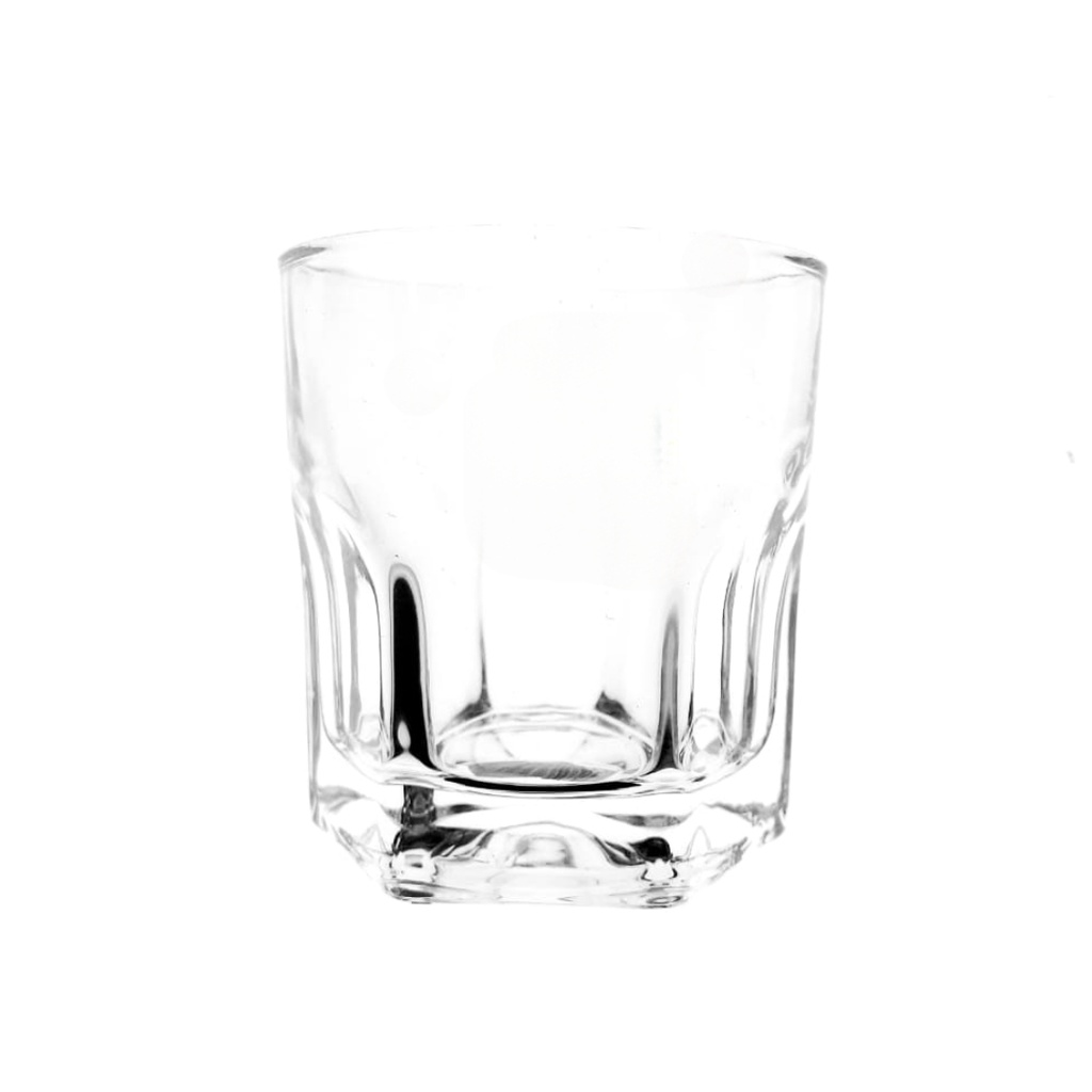 TY4314-1 ROCK GLASS TUMBLER 6PCS 165ML (HEIGHT: 8.3CM, DIAMETER 7.3CM)