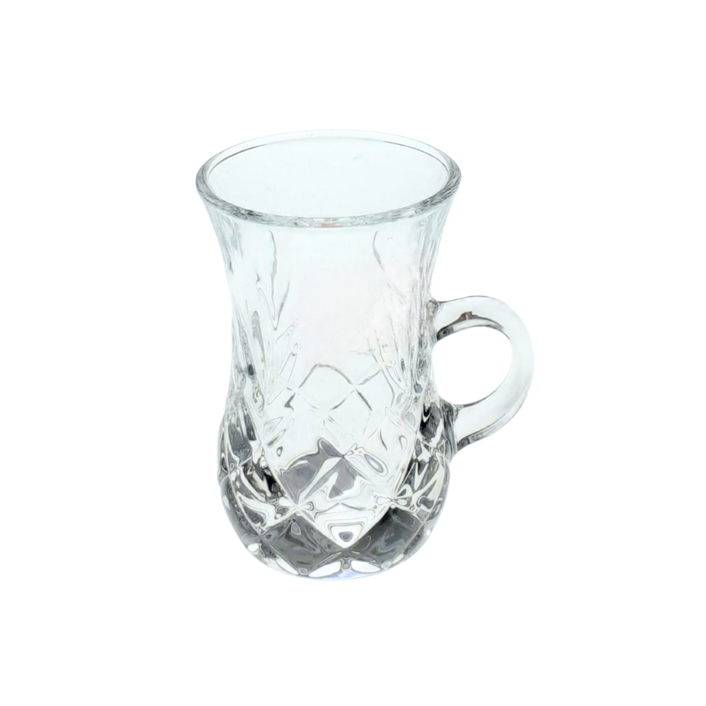 TCF053A GLASS MUG 6PCS 110ML