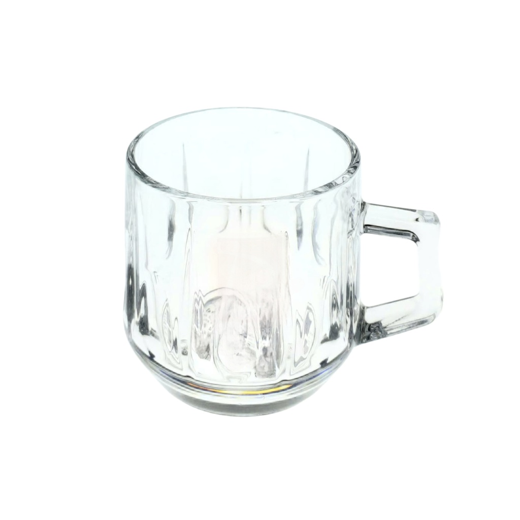 TZ4305 GLASS MUG 6PCS 210ML
