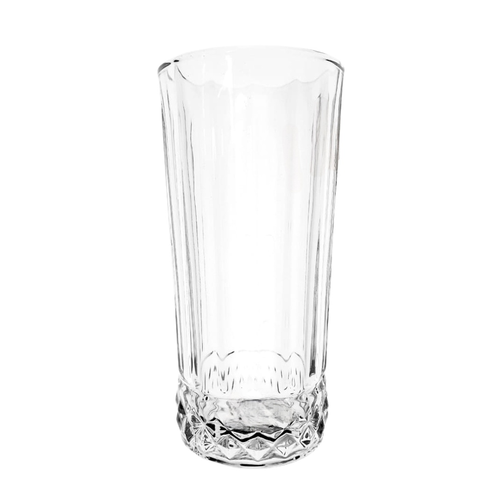  GLASS TUMBLER 6PCS (HEIGHT: 15.5CM, DIAMETER: 7CM)