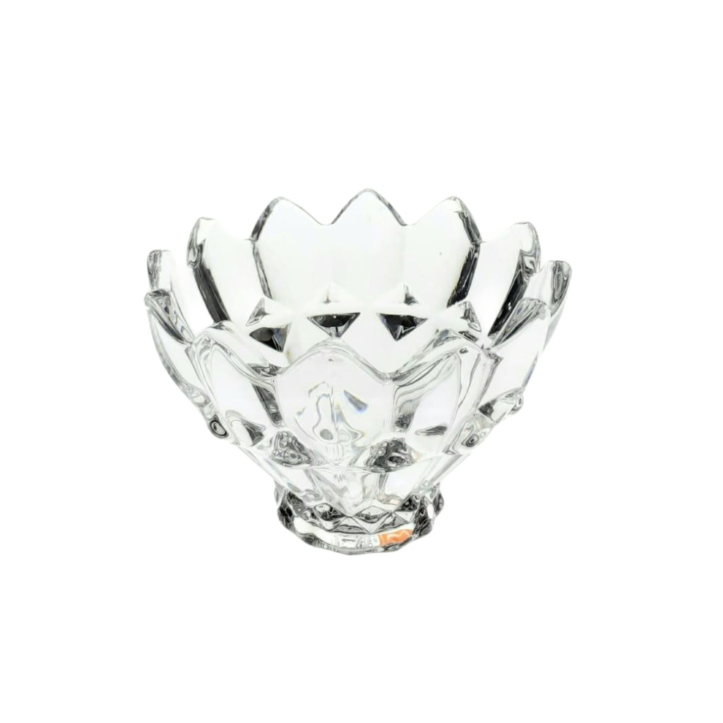 TGD1911-5 GLASS BOWL 6PCS (HEIGHT: 7.7CM, DIAMETER: 11.5CM)