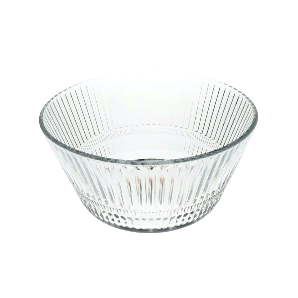 TW9003-7 GLASS BOWL (HEIGHT: 8.5CM, DIAMETER: 18CM)