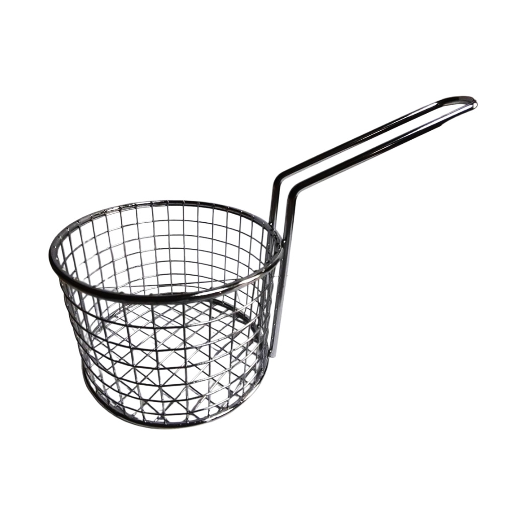 TR-276 S/S DEEP FRY BASKET 21*10CM