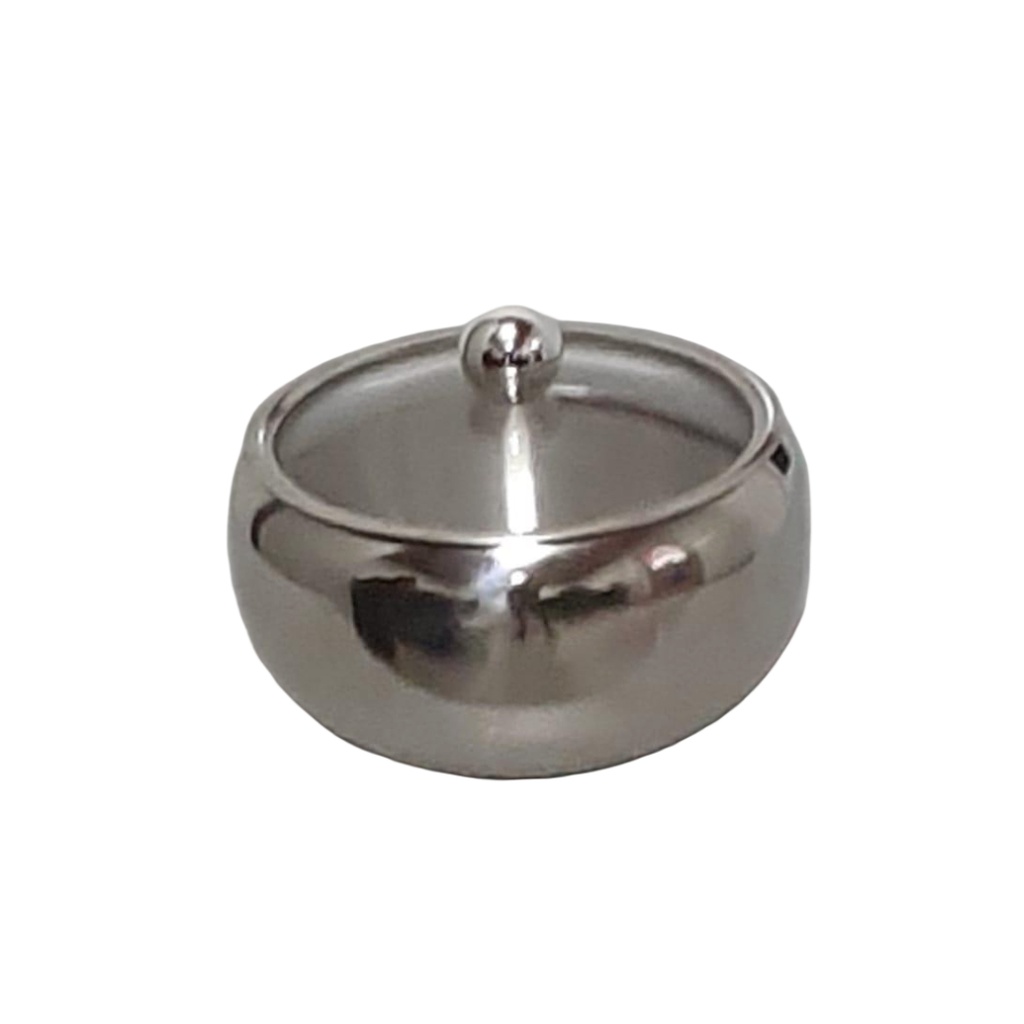 000A34 QY-2445 SUGAR BOWL LG SILVER