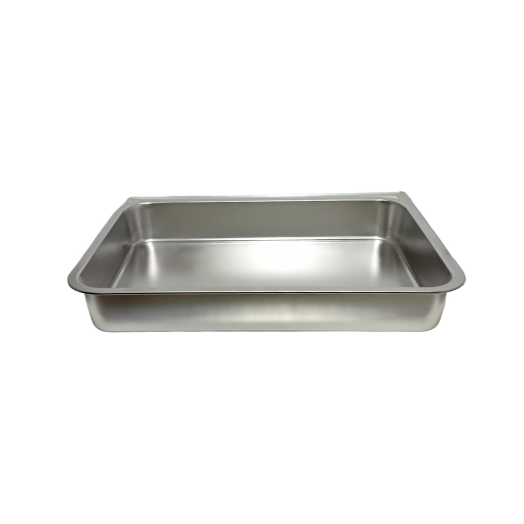2036-10 STEEL DISH (LENGTH 44.5CM WIDTH 34.5CM HEIGHT 7CM)