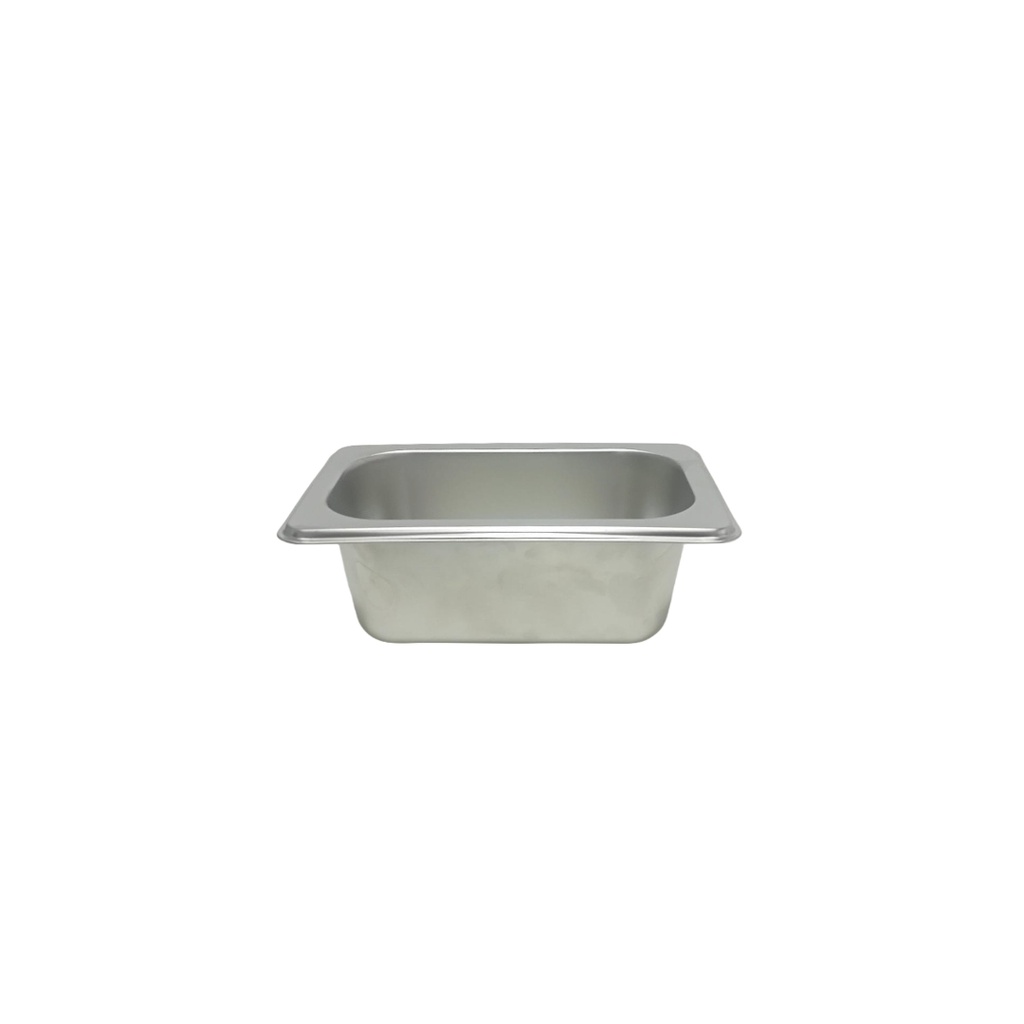 (1*9 2") GN PAN WITH LID (LENGTH 17CM WIDTH 11CM HEIGHT 7CM)