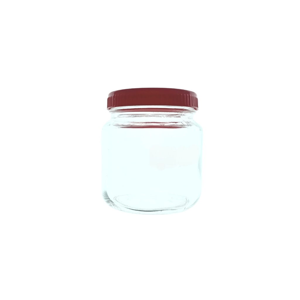 GLASS JAR 500ML (HEIGHT 11CM DIAMETER 8CM)