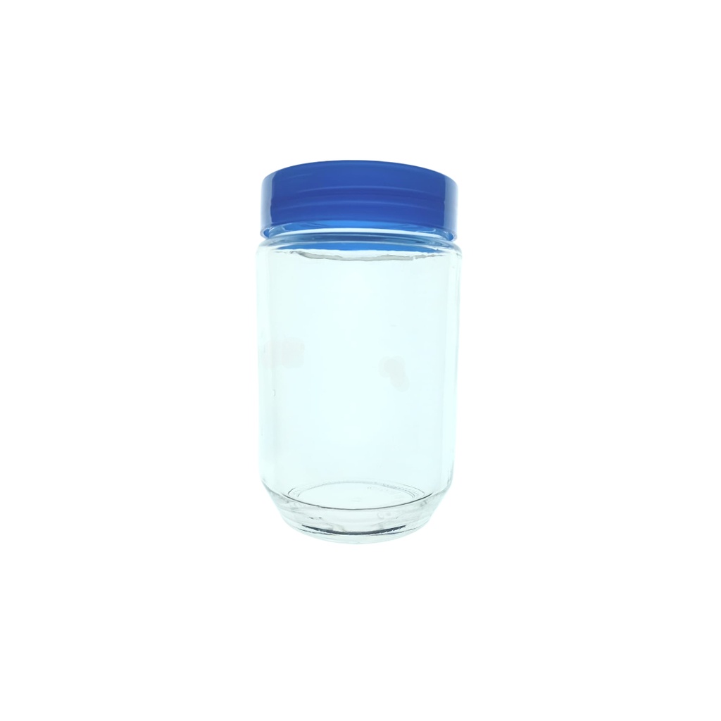 GLASS BOTTLE KR 1LT (HEIGHT 17.5CM DIAMETER 9.8CM)
