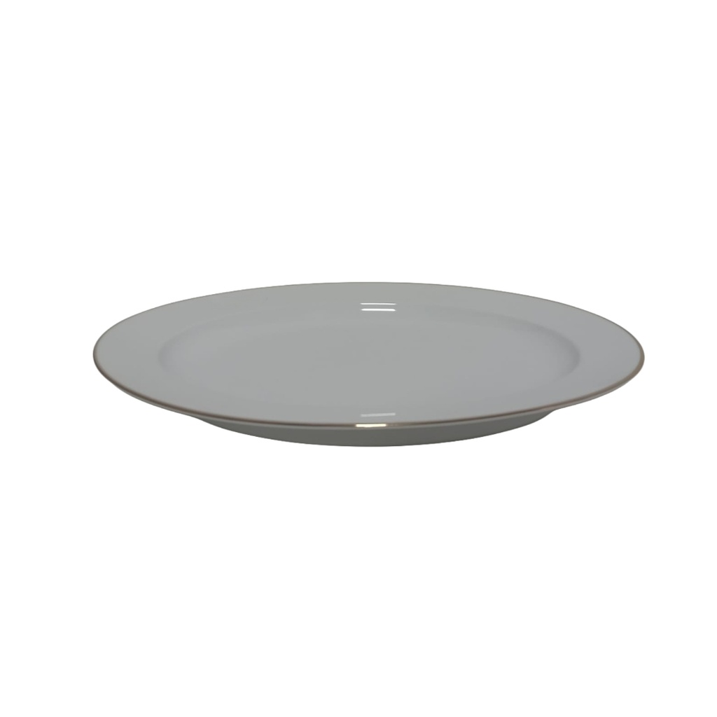 91343 16007 NORITAKE PLATTER 16” GOLD LINE