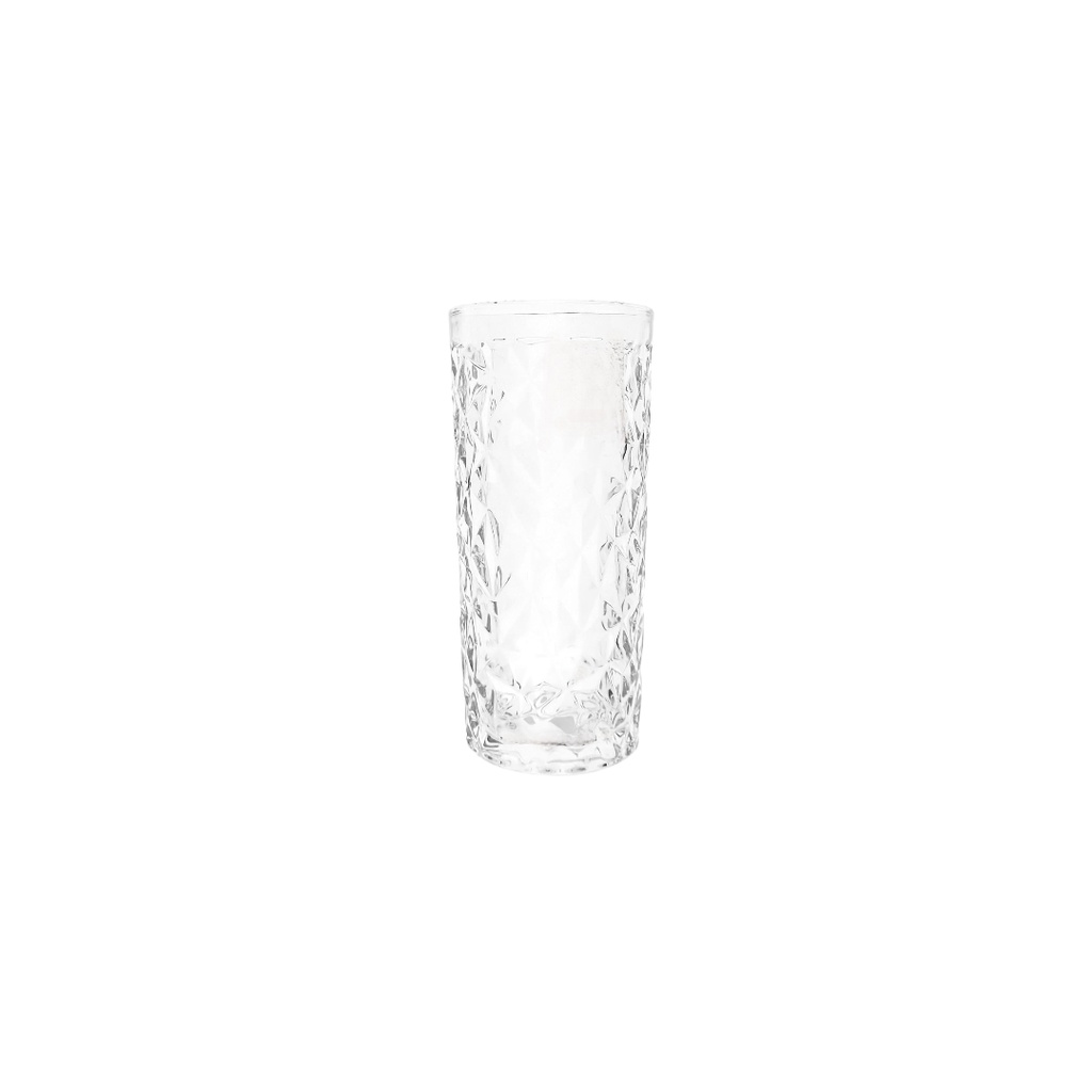 DSKB062-3 DRINKING GLASS 330ML 6PCS (HEIGHT 15CM DIAMETER 7CM)