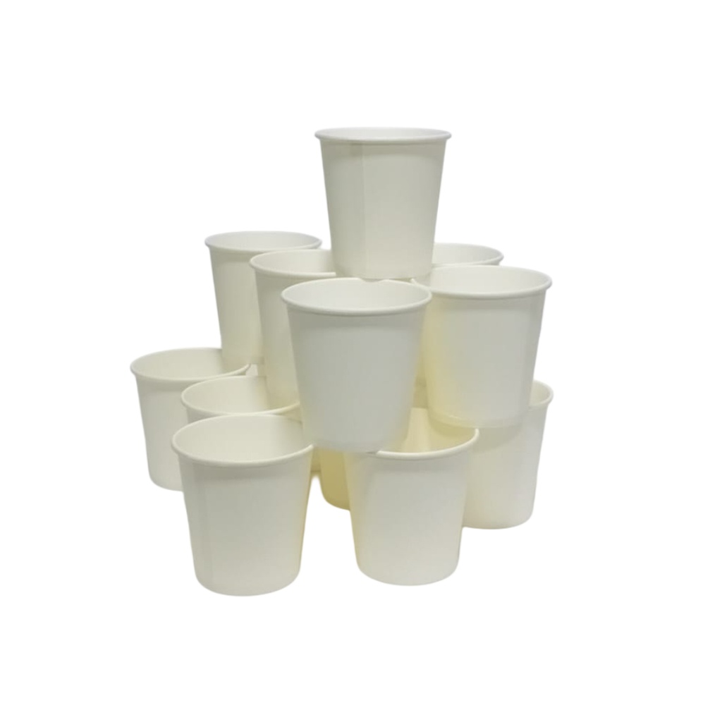 PAPER CUPS 175ML 50PCS W/OUT LID
