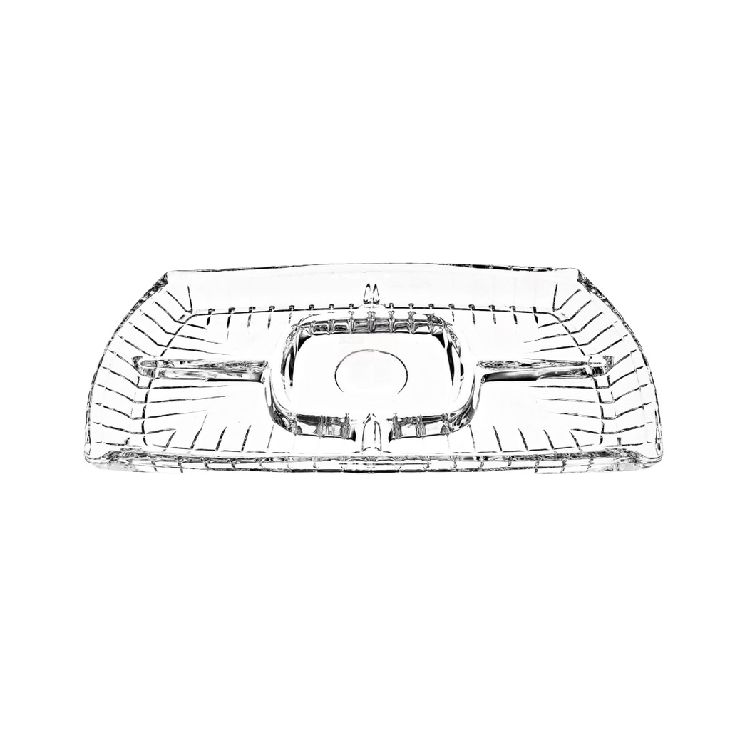 MS1320-340GZ SP2051-10AG GLASS TRAY (LENGTH 33.5CM WIDTH 18.5CM HEIGHT 2.5CM)