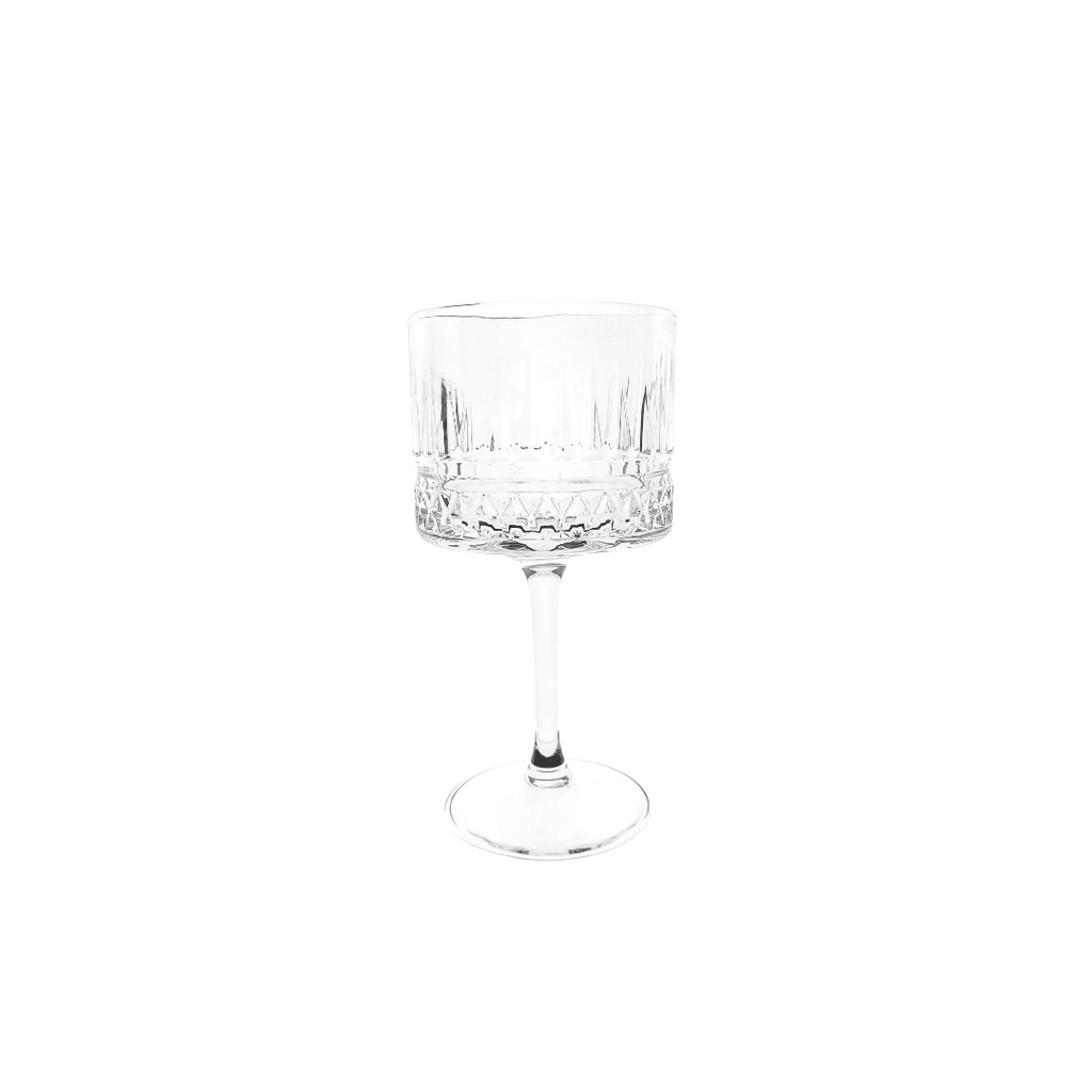 DSJ0250 WINE GLASS 500ML 4PCS (HEIGHT 19CM DIAMETER 10CM)