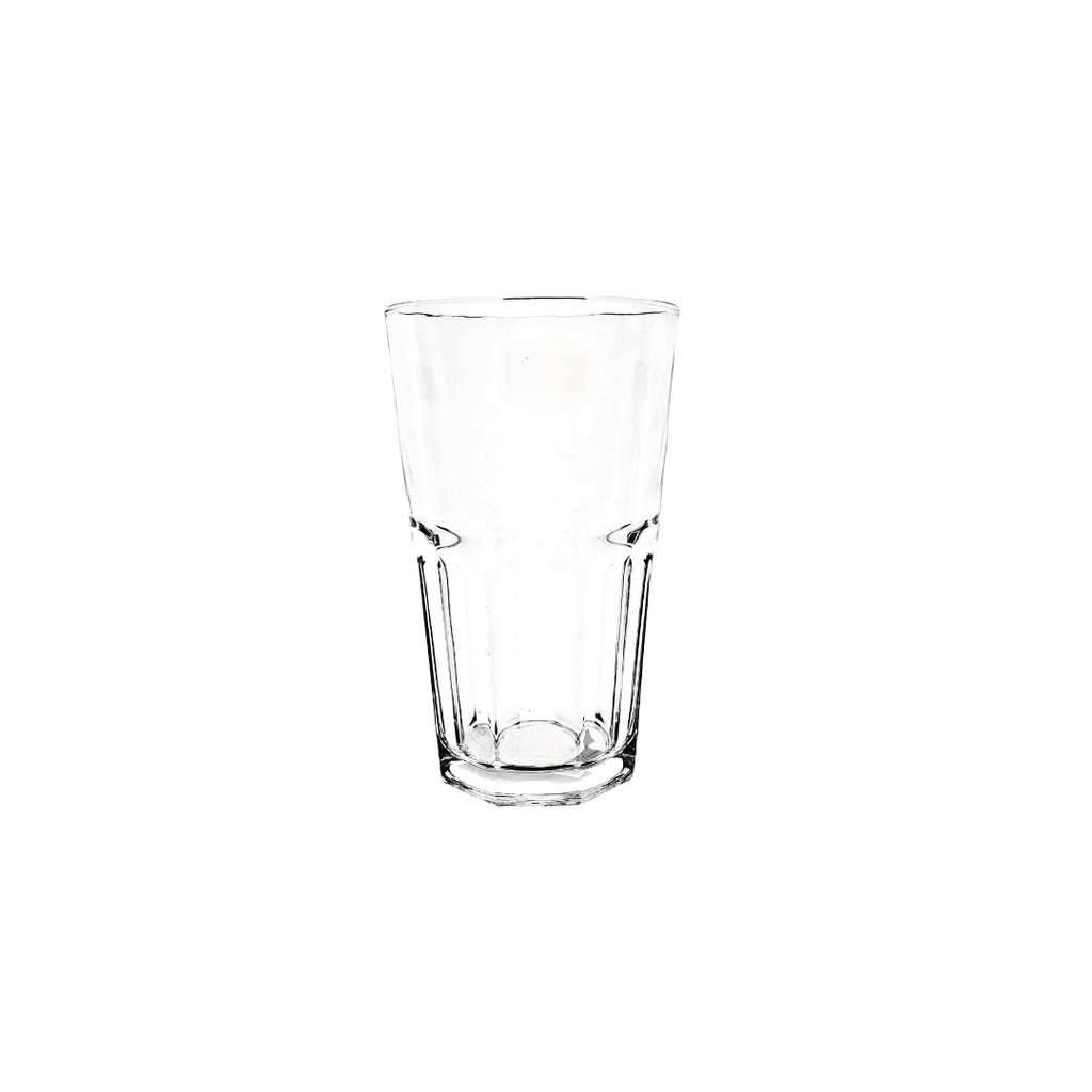 Y5950-1 GLASS TUMBLER (HEIGHT 12.5CM DIAMETER 7.5CM)