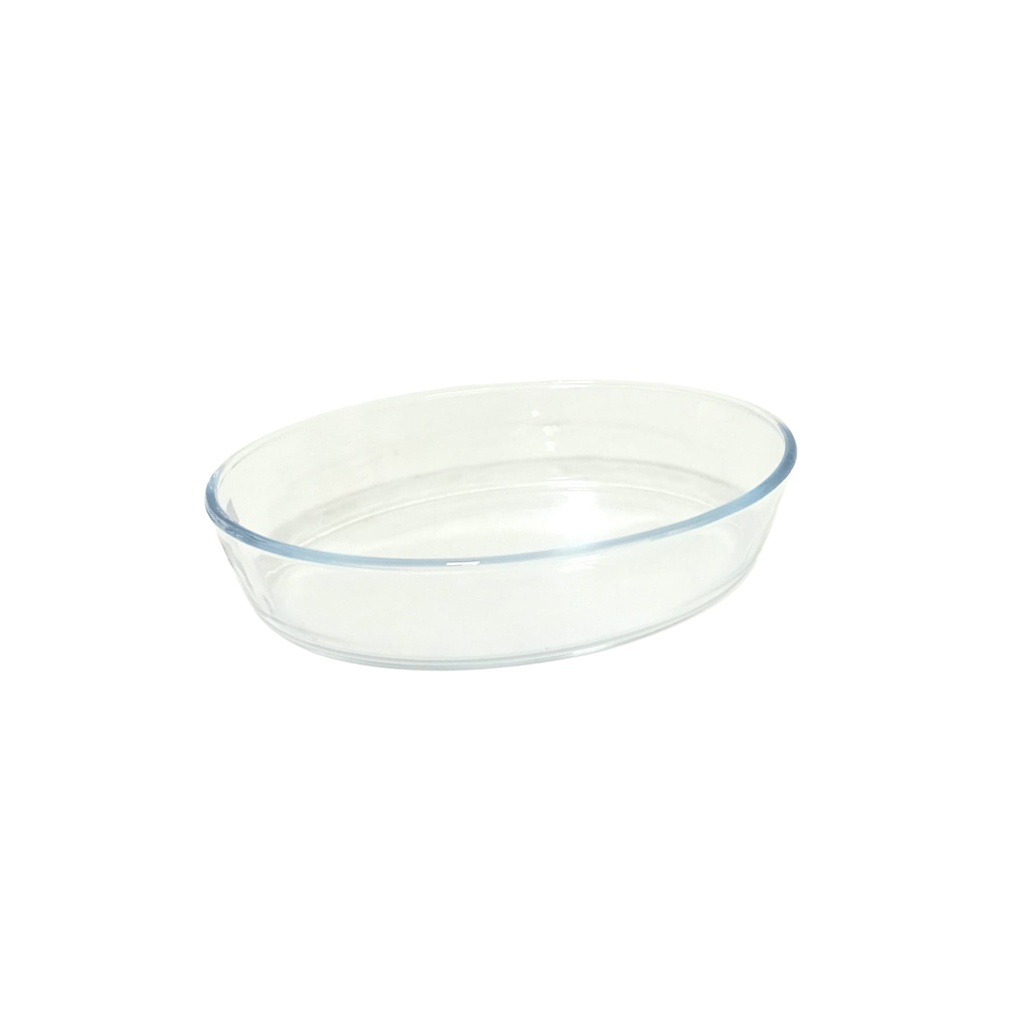 GE3675  GLASS OVAL DISH TYKP 3L