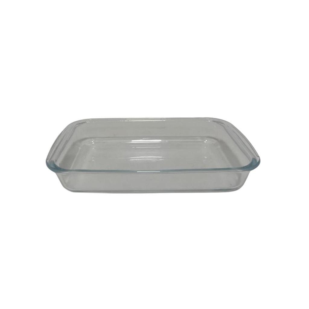 GE3673 GLASS OVAL DISH CXKP 1.6L