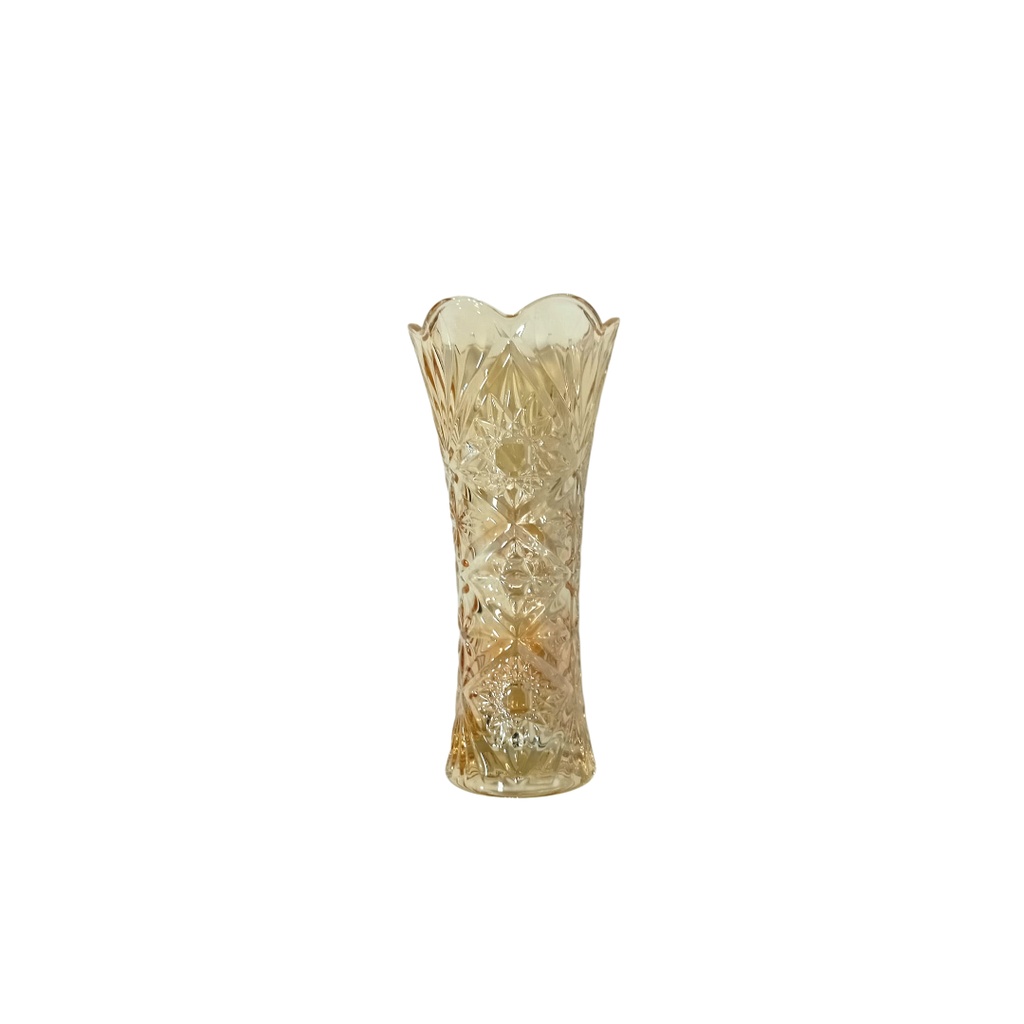 DSHP128-1D/L1HA-GOLD GLASS VASE