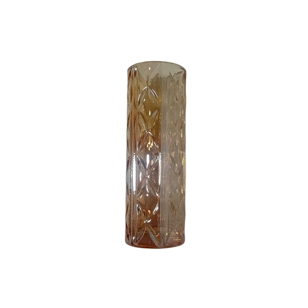 DSHP130-200 A/L1HA-GOLD GLASS VASE