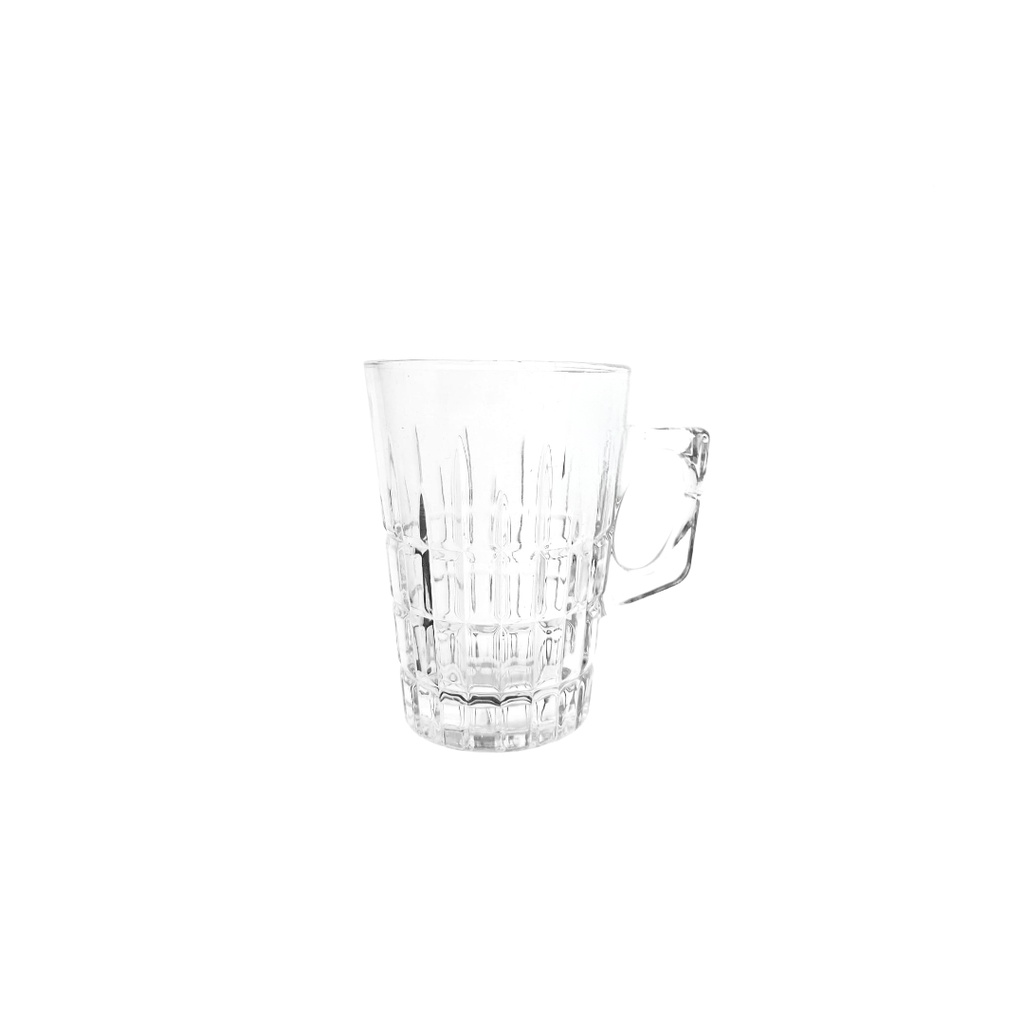 ZB2010-1A GLASS MUG 6PCS 130ML
