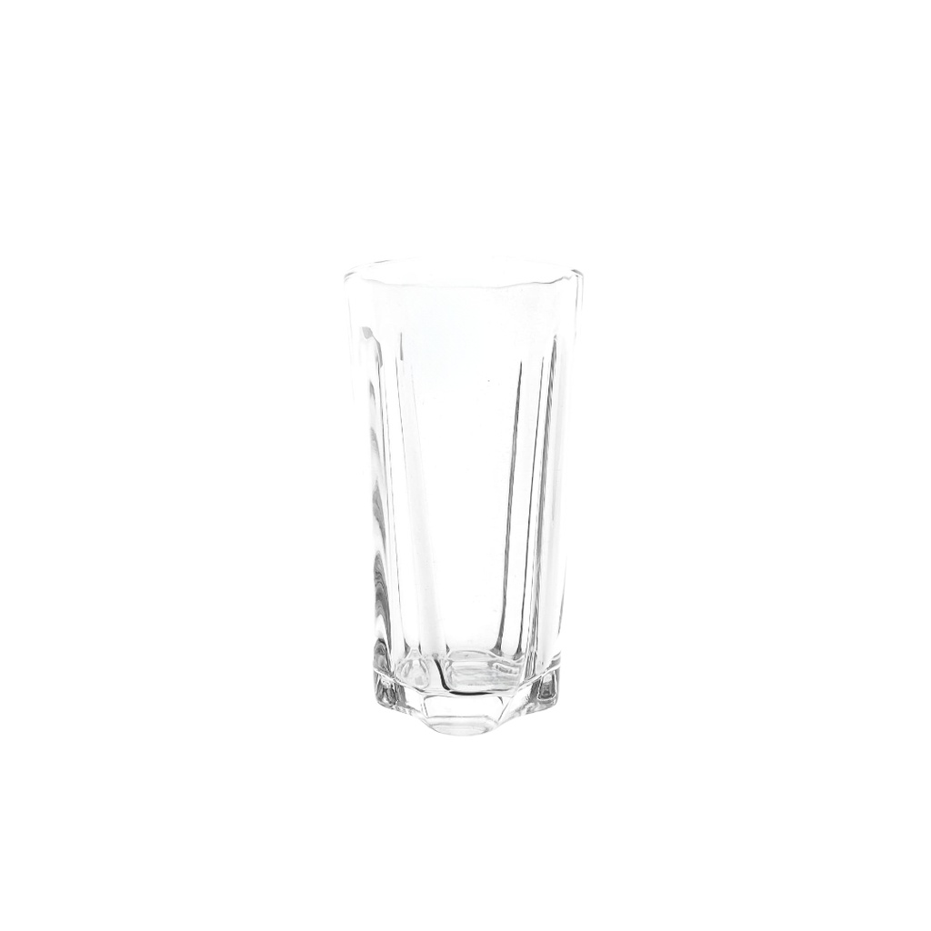 TY4342-2 GLASS TUMBLER  310ML (HEIGHT 13.3 DIAMETER 7CM)