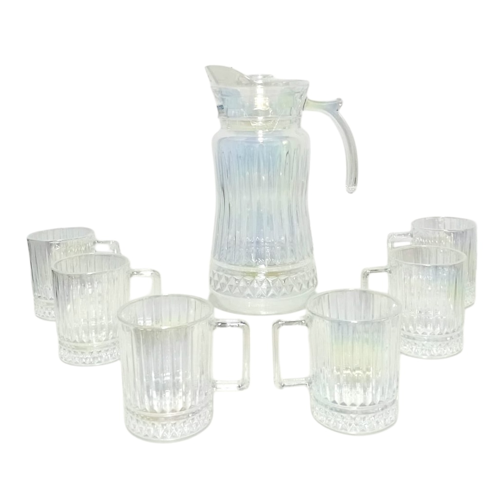 YZH40/L7HC- RAINBOW DRINK SET 7PCS