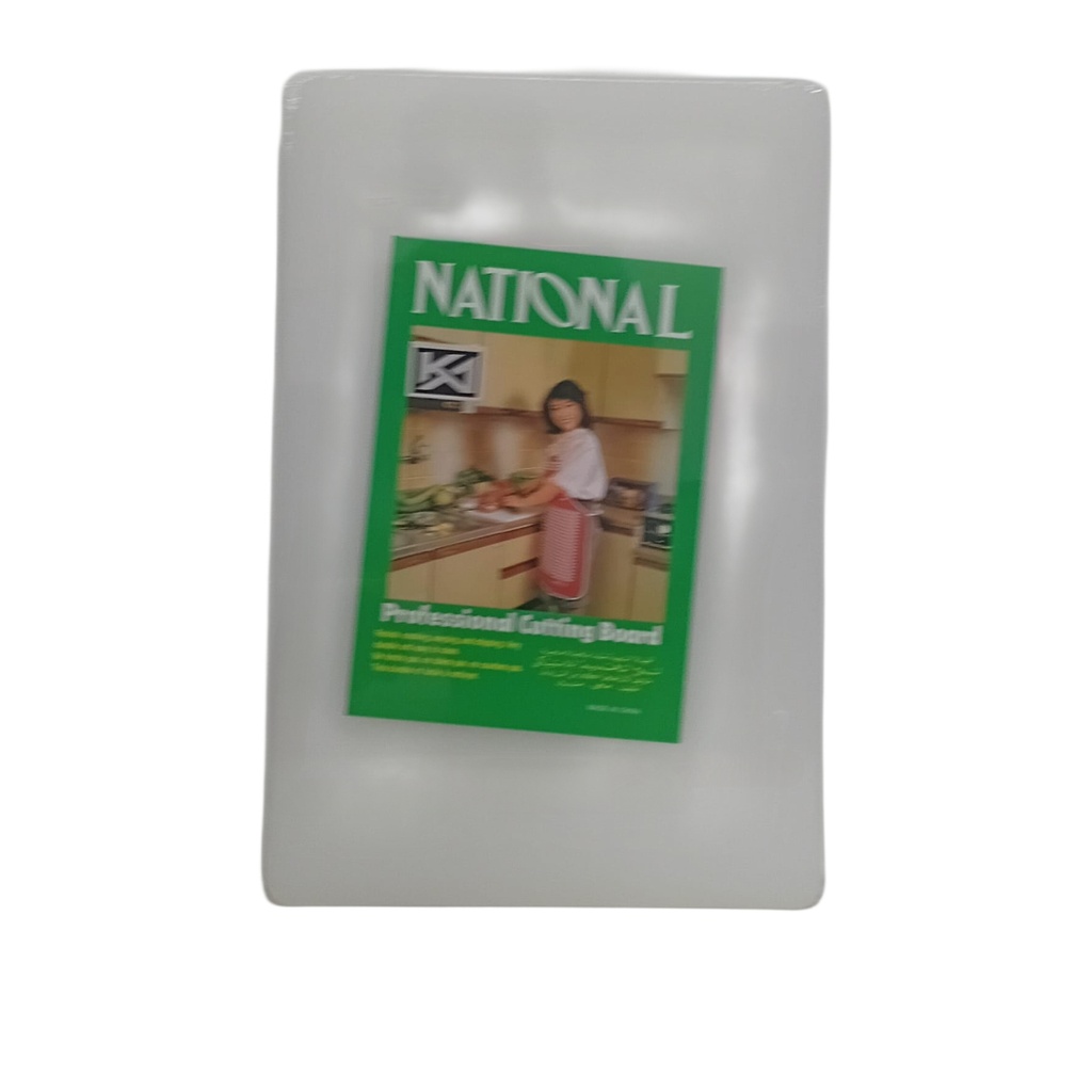 1637-23 PL CUTTING BOARD 45*30*2.5 WHITE