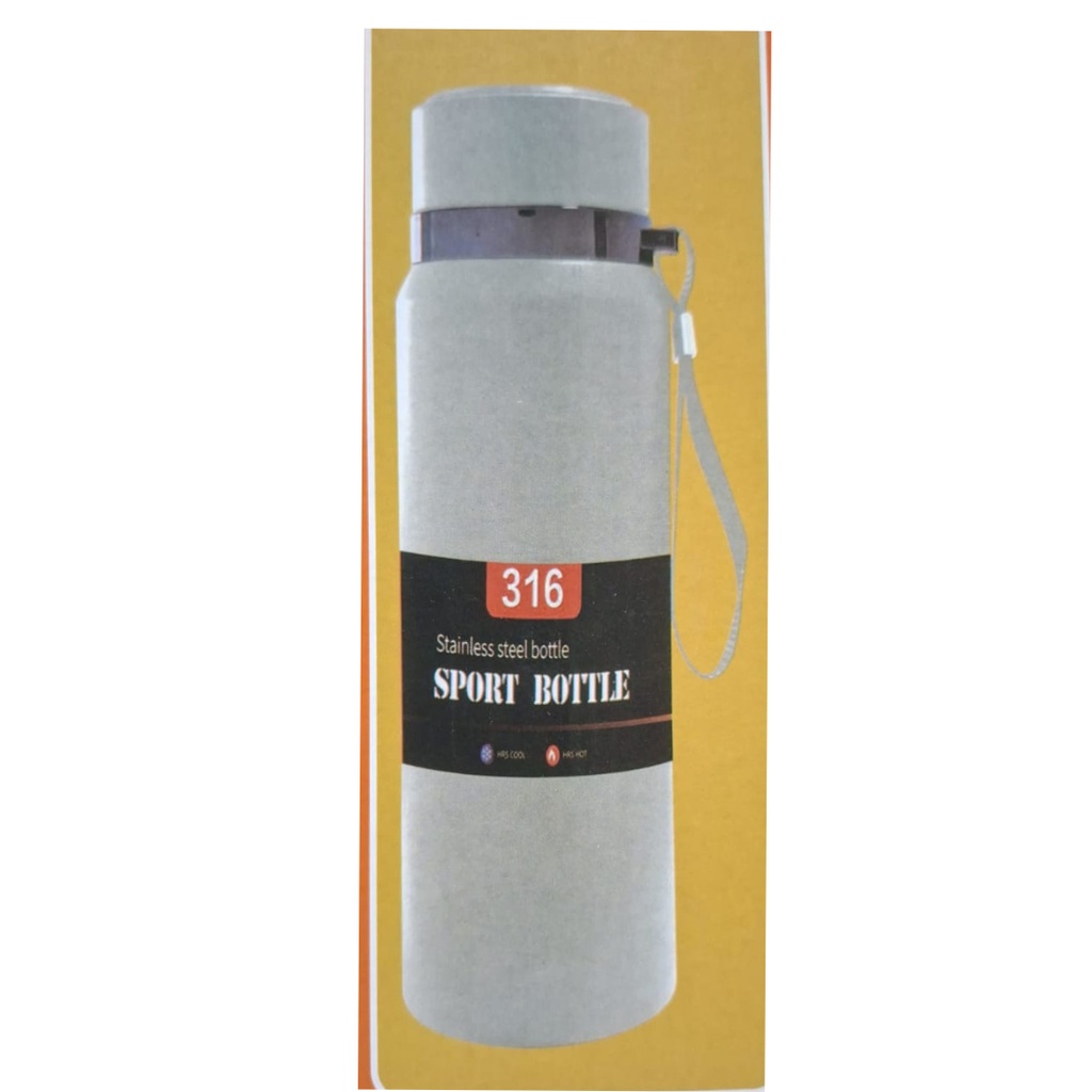 0065-15 S/S WATER BOTTLE HOT & COLD 1000ML