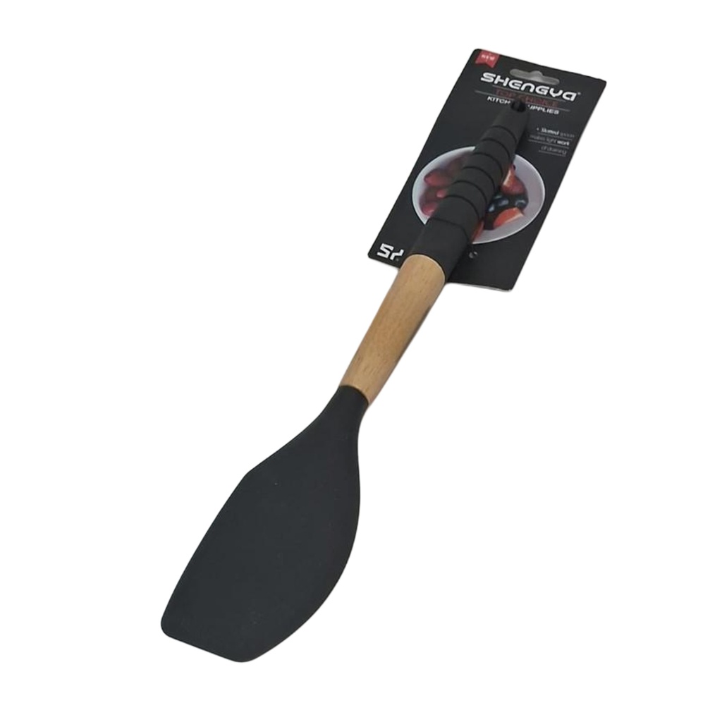 1170-30 WOODEN SILICONE SPATULA