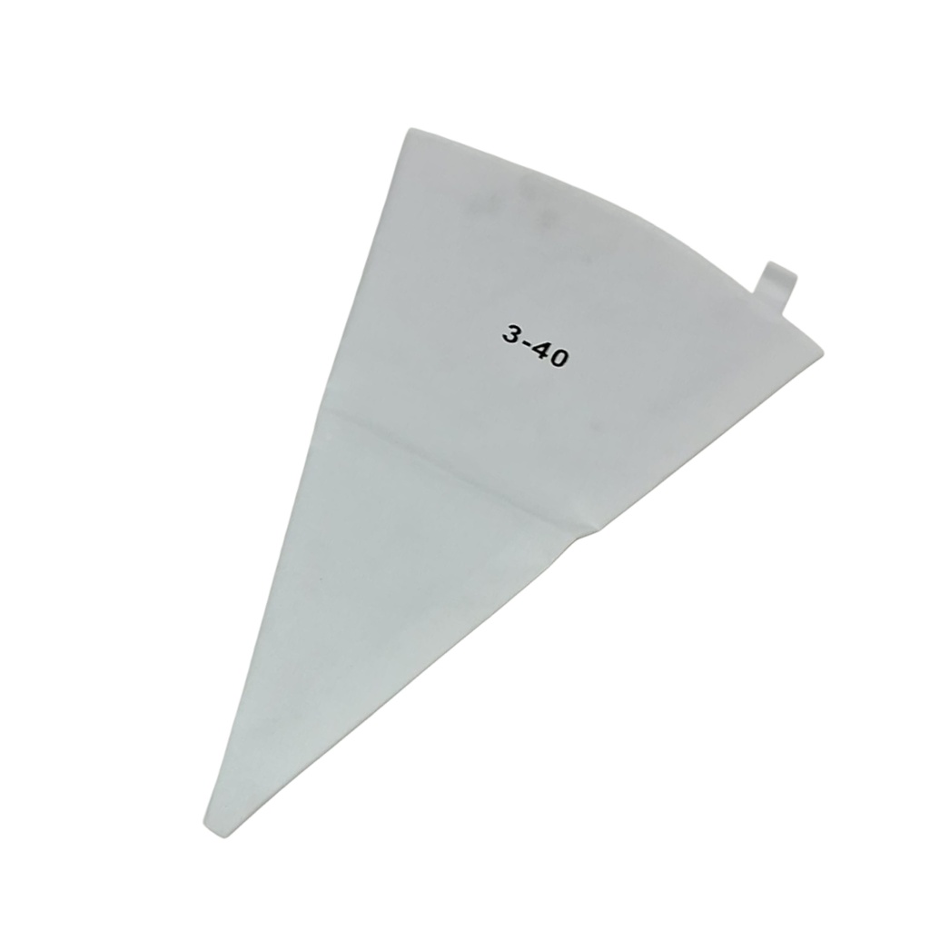 WHITE ICING BAG LG