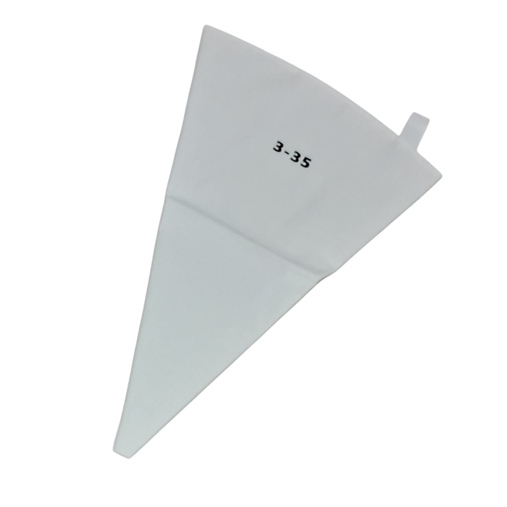 WHITE ICING BAG M
